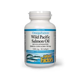 Wild Pacific Salmon Oil – 1000 mg – 90 softgels